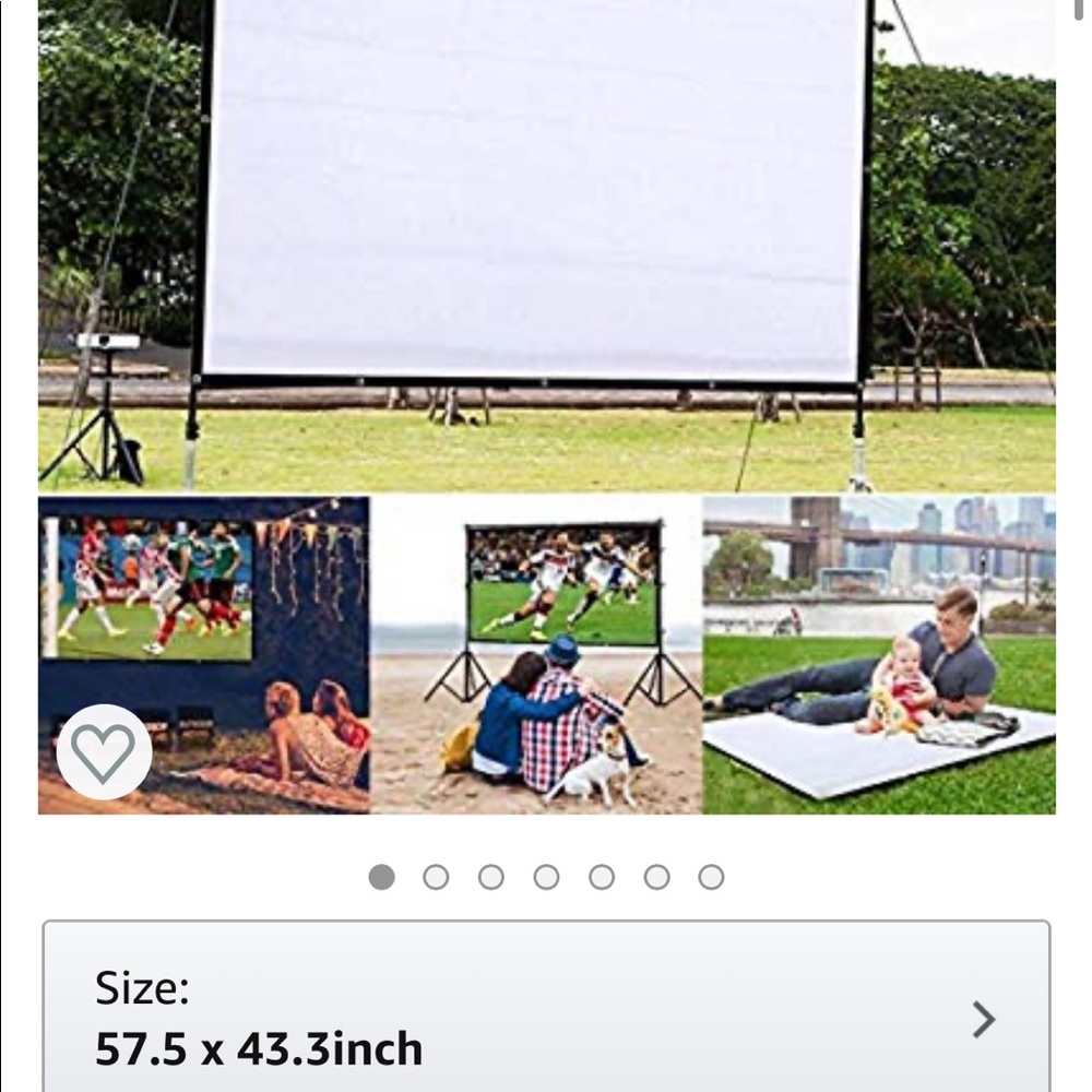 Movie Screen -Light Resistant Projection Screen
